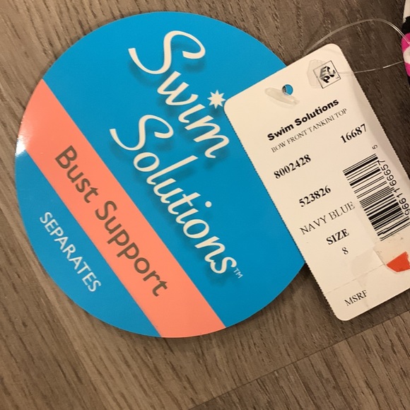 NWT Swim Solutions Jewels Bust Control Swim Size 8 - Picture 8 of 16